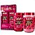 Kit DaBelle Cereja Mania: Shampoo 410ml e Condicionador 175ml + Máscara 800g, Gelatina 800g - Imagem 1
