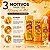 Kit DaBelle Milagres Do Mel: Shampoo 410ml, Condicionador 175ml e Fluido Nutre e Repara 180ml - Imagem 6