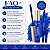 Kit Luisance: Máscara Mystery Lashes Azul e Lápis Metalize - Imagem 7