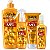 Kit DaBelle Milagres Do Mel: Creme de Pentear 550g, Mel Em Creme 190ml, Fluido Reparador 180ml e Óleo Reparador 75ml - Imagem 1