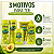 Kit DaBelle Abacate Nutritivo: Shampoo 250ml e Condicionador 200ml+ Máscara 800g, Óleo em Creme e Creme de Pentear - Imagem 4