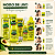Kit DaBelle Abacate Nutritivo: Shampoo 250ml e Condicionador 200ml+ Máscara 800g, Óleo em Creme, Recarga,Creme de Pentear - Imagem 5