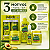 Kit DaBelle Abacate Nutritivo: Shampoo 410ml e Condicionador 175ml+ Máscara 400g, Creme de Pentear 270g, Gelatina 400g, Óleo Reparador 45ml - Imagem 4