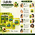 Kit DaBelle Abacate Nutritivo: Shampoo 410ml e Condicionador 175ml+ Máscara 400g, Creme de Pentear 270g, Gelatina 400g, Óleo Reparador 45ml - Imagem 5