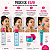 Kit Ricca Facial: Gel De Limpeza Profunda, Tônico, Disco Redutor de Poros e Gel Secativo - Imagem 6