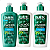 Kit DaBelle Cachos Da Onda: Creme de Pentear 270g, Ativador de Cachos 270ml e Gelatina Líquida 270ml - Imagem 1