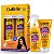 Kit DaBelle Liso Arrasador: Shampoo 375ml e Condicionador 175ml + Fluido Disciplinante, Tratamento Defrizante - Imagem 1