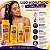 Kit DaBelle Liso Arrasador: Shampoo 375ml e Condicionador 175ml + Fluido Disciplinante, Tratamento Defrizante - Imagem 2