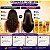 Kit DaBelle Liso Arrasador: Shampoo 375ml e Condicionador 175ml + Fluido Disciplinante, Tratamento Defrizante - Imagem 4
