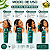 Kit DaBelle Cachos Da Onda: Shampoo 250ml, Condicionador 200ml, Creme de Pentear 270g e Spray Revitalizante 200ml - Imagem 6