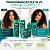 Kit DaBelle Cachos Da Onda: Shampoo 250ml, Condicionador 200ml, Máscara 400g, Spray Revitalizante 200ml e Óleo em creme 190ml - Imagem 4