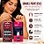 Kit Belliz: Unhas Postiças Quadrado Curto Marrom Jazz e Cola De Unhas Ricca 5g - Imagem 2
