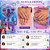 Kit Impala A Pequena Sereia: Paleta De Maquiagem Infantil e 6 Esmaltes Infantil 6ml - Imagem 3