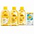 Kit Cimed João e Maria Baby: Shampoo, Óleo De Massagem, Colônia 200ml e Sabonete Em Barra Karité 75g - Imagem 1