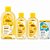 Kit Cimed João e Maria Baby: Shampoo 400ml, Óleo De Massagem, Colônia 200ml e Sabonete Em Barra Karité 75g - Imagem 1