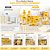 Kit Cimed João e Maria Baby: Sabonete Líquido 200ml, Óleo De Massagem 200ml, Lenço 90un, Sabonete Em Barra 75g e Creme Preventivo Para Assaduras 40g - Imagem 3