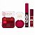 Kit Jasmyne Safra 09: Paleta De Sombras, Blush Rosado, Máscara e Gloss Frambroesa - Imagem 1