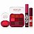 Kit Jasmyne Safra 09: Paleta De Sombras, Blush Vermelho, Máscara E Gloss Coral - Imagem 1