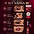 Kit Jasmyne Safra 09: Paleta De Sombras, Blush Vermelho, Máscara E Gloss Coral - Imagem 5
