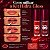 Kit Jasmyne Safra 09: Com 2 Hidra Gloss Frambroesa e Coral - Imagem 5