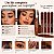 Kit Luisance Mauve Chocolate: Máscara De Cílios e 4 Glosses - Imagem 3