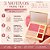 Paleta De Blush, Iluminador e Sombra Ruby Rose Glass Glam Selection Honor Hb-m1006-1 - Imagem 4