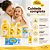 Kit Cimed João e Maria Baby: Shampoo 400ml, Óleo, Colonia 200ml, Sabonte Karité 75g,  Lenço Para Recém-nascido 90un e Creme Para Assaduras 40g - Imagem 2