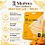 Máscara Facial De Gel Kiss New York Ácido Kójico e Açafrão Brigh Kojic Acid + Turmeric Overnight Hydrogel Mask - Imagem 4