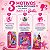 Kit Infantil Impala Barbie: Maquiagem + Esmaltes e Gloss Labial - Imagem 4
