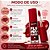 Gloss Labial Luisance Plump Kiss Red Desire Ref.: L3311 - Imagem 6