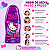 Shampoo Cabelos Cacheados e Ondulados Cia da Natureza Hello Kitty 260ml - Imagem 6
