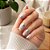 Unhas Autocolantes Kiss Ny Impress The No Glue Mani Slip Dress Im49 - Imagem 4