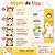 Máscara Facial de Algodão Hidratante Kids Kiss New York 18ml - Imagem 6