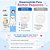 Máscara Facial de Algodão Calmante Kids Kiss New York 18ml - Imagem 3