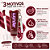 Glossy Balm Ruby Rose Wonder Iris Burgundy Brown Com Chaveiro Hb-l6413-3 - Imagem 5