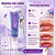 Glossy Balm Ruby Rose Wonder Iris Dusky Challenger Com Chaveiro Hb-l6413-2 - Imagem 6