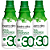 Kit Beira Alta Água Oxigenada: 30 Volumes C/3 900ml - Imagem 1