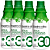 Kit Beira Alta Água Oxigenada: 30 Volumes C/4 900ml - Imagem 1