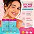 Kit Ricca Adesivos Secativos Para Acnes: Smile + Flor e Estrela 20 Unidades Cada - Imagem 2