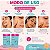 Kit Ricca Adesivos Secativos Para Acnes: Smile + Flor e Estrela 20 Unidades Cada - Imagem 5