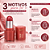 Blush Stick Luisance Malva Glow Ref.: L3300 - Imagem 5