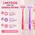 Aparelho De Depilação Feminina Enox Serena Íntima Com 2 Unidades - Imagem 4