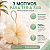 Esponja De Banho Proart Flower Nylon Branca Edb01bb - Imagem 4