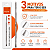 Palito Com Espátula Para Unhas Proart Aço Inox Iu02b - Imagem 4