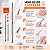 Palito Com Espátula Para Unhas Proart Aço Inox Iu02b - Imagem 5
