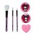 Kit De Pincéis Kuromi By Klass Vough Com Eyepads e Esponja Km06 - Imagem 4