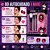 Kit De Pincéis Kuromi By Klass Vough Com Eyepads e Esponja Km06 - Imagem 7