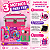 Kit Maquiagem Infantil Barbie CJT.1 Impala com Maleta Pink e Pincéis - Imagem 5