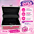 Kit Maquiagem Infantil Barbie CJT.3 Impala com Maleta Pink e Pincéis - Imagem 3
