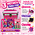 Kit Maquiagem Infantil Barbie CJT.3 Impala com Maleta Pink e Pincéis - Imagem 5